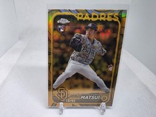 2024 Topps Chrome Gilded #133 Yuki Matsui San Diego Padres #10/99