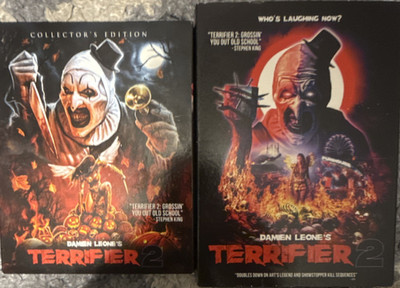 Terrifier 2 Collector's Edition Blu-ray Damien Leone Horror Slasher Gore Movie