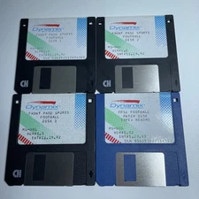 1992 Vintage Dynamix Front Page Sports Football 1-3 Disks & Patch Disk