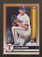 Jacob DeGrom Gold /50 2026 Topps Flagship #47...