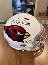 Kurt Warner Full-Size Cardinals Signed NFL Authentic Helmet HOF 17 Inscribed