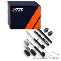 Atec 4X GAS StossdÄMpfer + Domlager + PROTECTION-KIT FÜR Fiat Punto 188 1.2 99-
