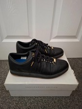 K-Swiss Black Gold Womans UK 7 Trainers Anniversary Edition