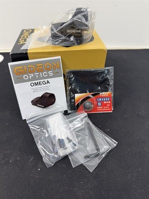 GIDEON Omega 1x27mm 3 MOA Green Dot Reflex Circle Dot For RMR / Picatinny
