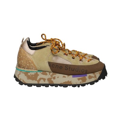 Acne Studios, Wanderschuhe, Größe: 40, Berton Platform Suede And Mesh #nRb