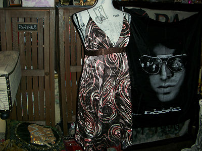 KAYA DI KOKO Sassy Silk Sun Dress Size L