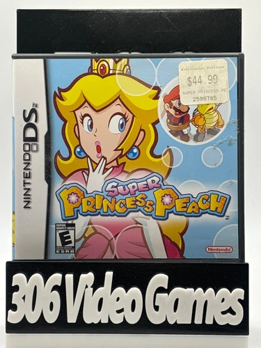 Super Princess Peach (Nintendo DS, 2006) CIB Authentic Tested