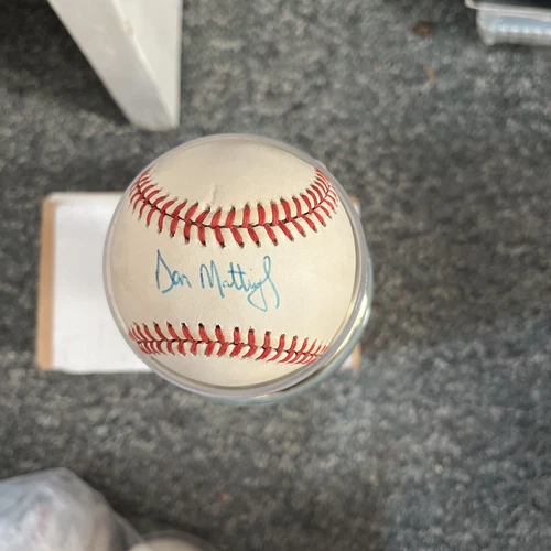 Don Mattingly Signed Baseball - New York Yankees - SGC# Authenticated