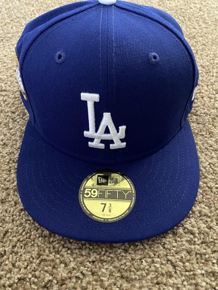 Los Angeles Dodgers 2024 WORLD SERIES Hat New Era 7 3/8 New York