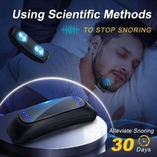 Sleep Apnea Stop Snore Aid Stopper Micro Electric USB Noise Anti Snoring Device