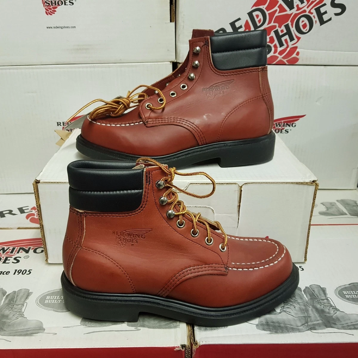 Bottes Red Wing Shoes 8804 - Cuir - Taille UK 6 / US 7 / EUR 39 - Neuf Avec Boîte