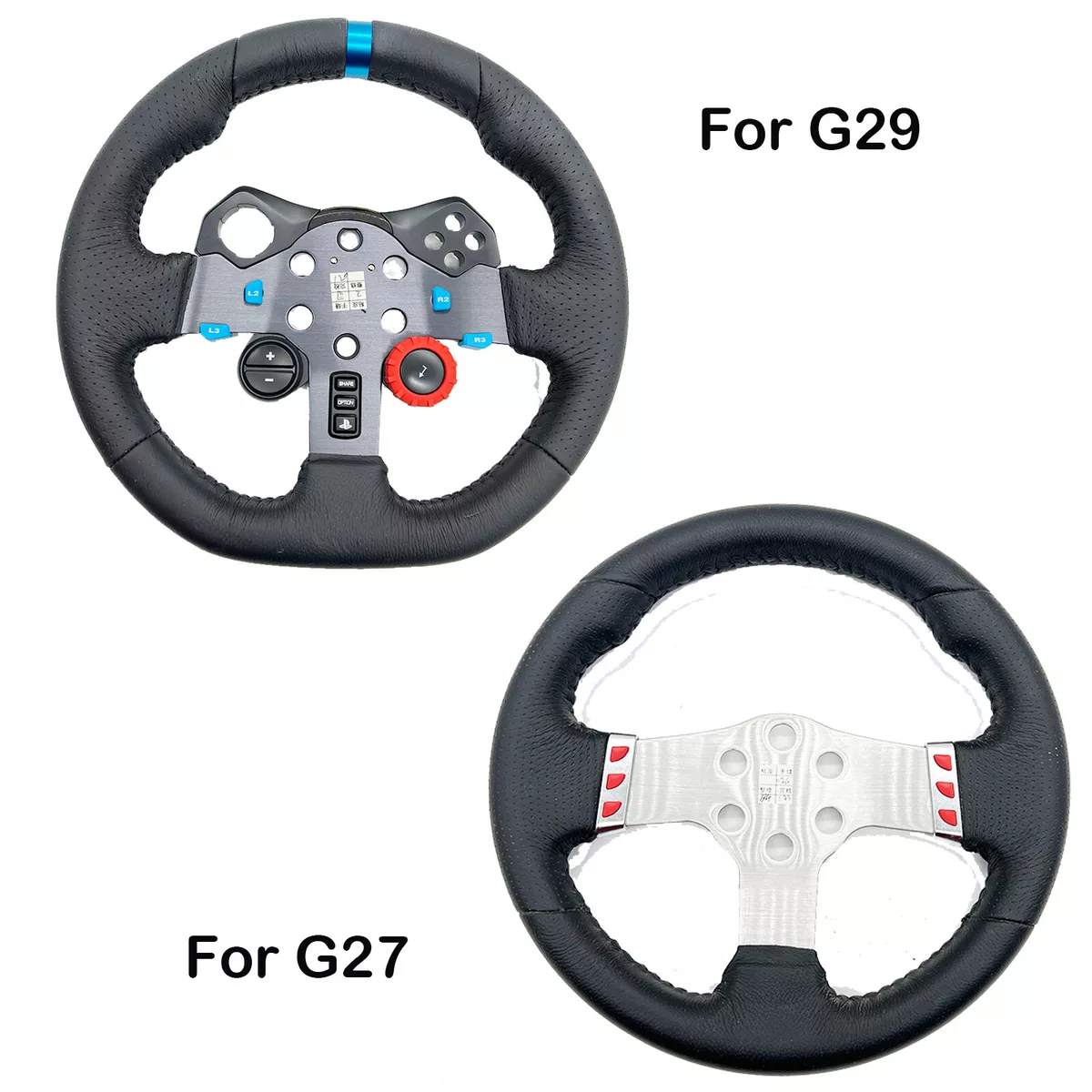 For Logitech G27 G29 Steering Wheel Flat Disc Replacement Parts Black