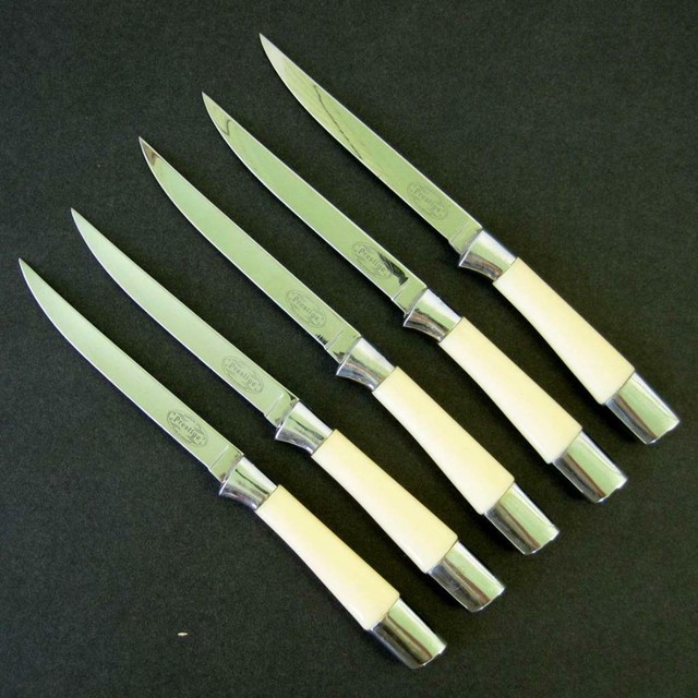 Prestige Stainless Steel Steak Knives Lot of 5 Made in England eBay