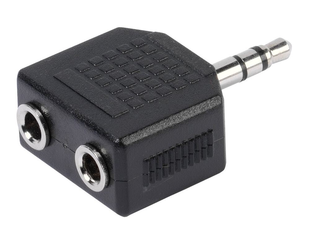 Переходник VIVANCO Y Klinke стерео Stecker 35 мм - 2x Buchse 35 м 9015533 2290₽