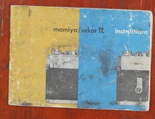 MAMIYA/SEKOR TL INSTRUCTIONS 500 TL/ 1000TL , SOILED COVERS/150576