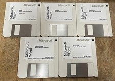 Vintage Microsoft Word Version 5.0 for Apple Macintosh TESTED and READABLE