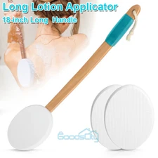 Lotion Applicator, 18 inch, Applicators for Your Back, Back Applicator, 3 Pads