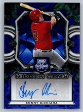 2023 panini elite extra edition baseball sonny dichiara hidden gems rookie auto