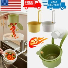 New Sink Strainer Basket, Multifunctional Hanging Fruits Vegetables Colander ET