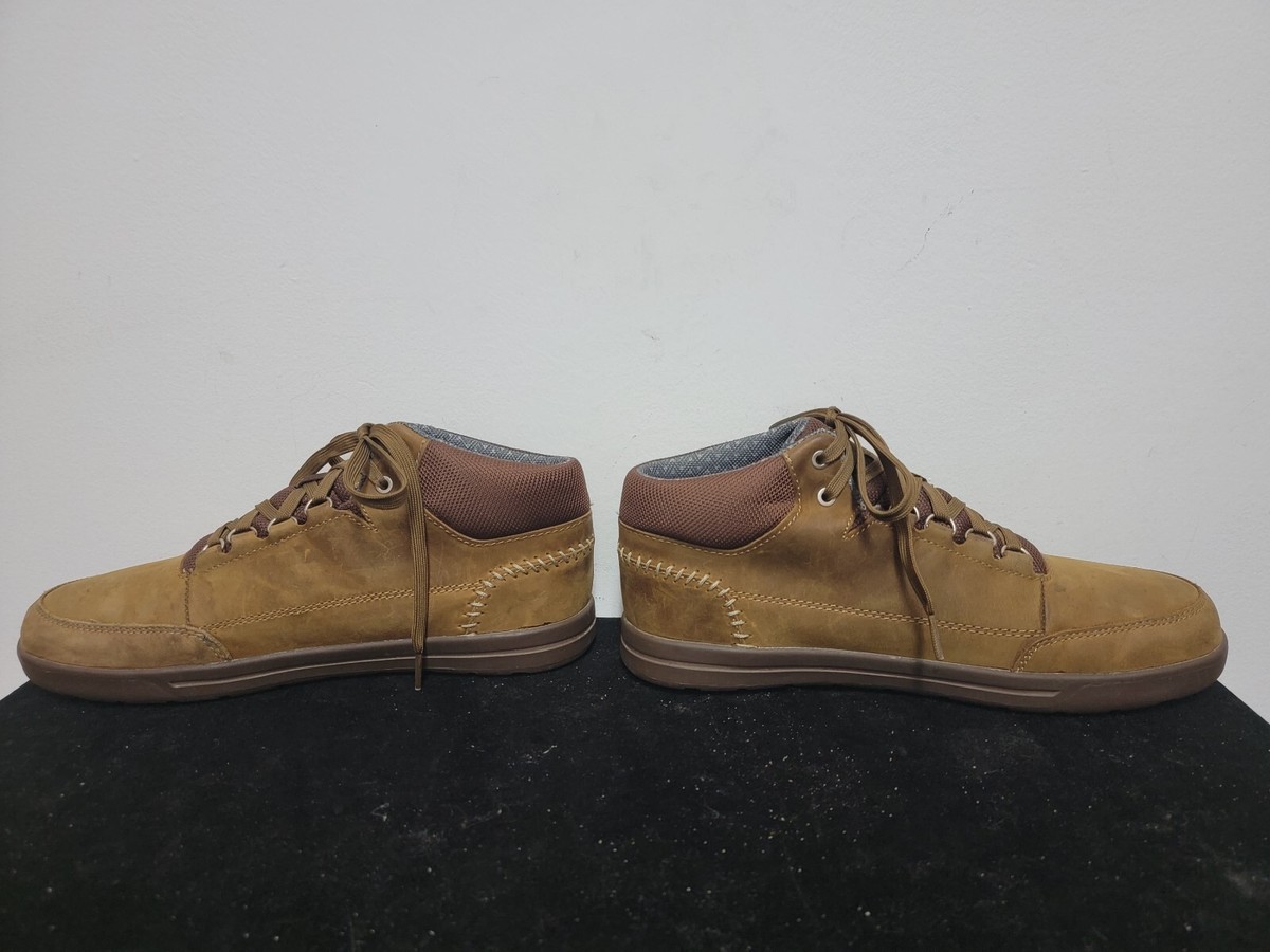Forsake Phil Chukka mens brown leather boots. Mint condition. Size 8.5 Forsake Mens Phil Brown Full Grain Leather Waterproof Mid  main image 2