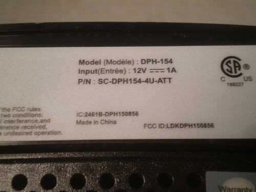 Cisco DPH-154 AT&T Microcell A Cisco Small Cell Signal Booster SCDPH1544UATT - Photo 7 sur 9