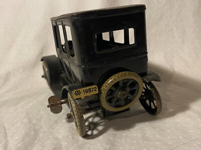 Jouet Ancien Voiture En Tôle BING - Allemagne - Mécanique - Époque Distler-Tippco