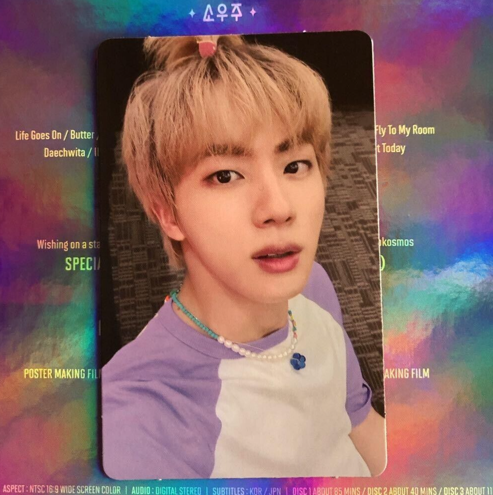 BTS SOWOOZOO ソウジュコン トレカ DVD トレカ JIN ジン BTS JIN muster sowoozoo dvd Official Photocard photo card | eBay
