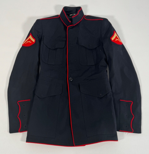 Blazer Bleu Marine Arnold Palmer 38R - Style Militaire USS Missouri - Occasion TB