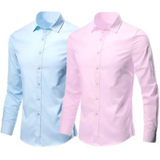 Men's Slim Fit Dress Shirt