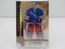MIKE RICHTER 2016-17 ARTIFACTS GOLD PARALLEL! #06/25! SP! NEW YORK RANGERS!