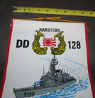 JAPANESE NAVY FLAG PENNANT HARUYUKI SHIP NAVAL JAPAN DD 128 MILITARY — photo 2