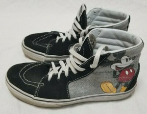 mickey mouse high top vans