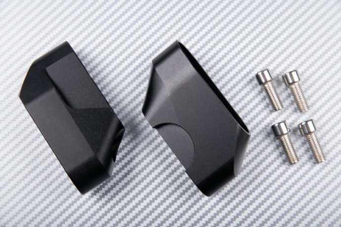 Rehausseurs de guidon BMW R1200R pour éliminer les douleurs aux poignets
