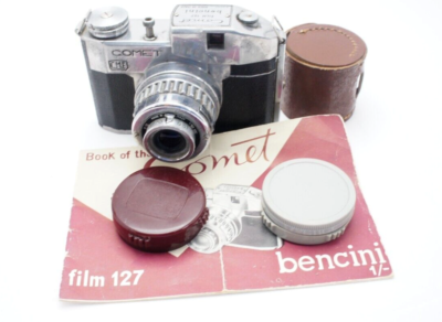 BENCINI Comet Film 127 1948 Made In Italy C.M.F. Vintage Camera