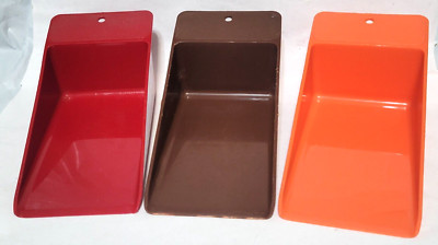 Tupperware, 3 flat scoops, # 1452