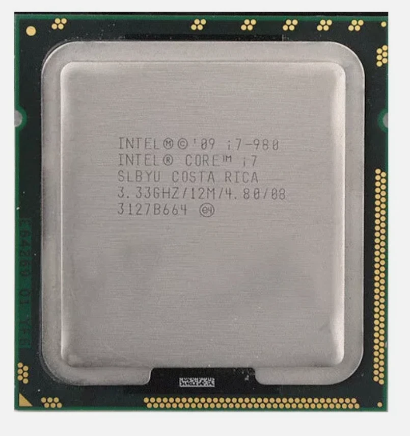 Intel Core I7-980 3.33GHz 6-core 12M LGA 1366/Socket B CPU Processor i7-980 - Image 4 of 4