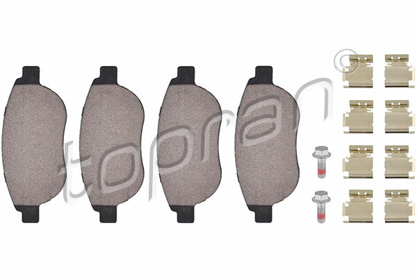 Plaquettes de frein avant 425489 pour remplacer les pièces usées sur Xsara