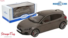 Model Car Group Ford Focus ST Metallic Grey 2022 1/18 Scale