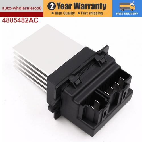 NEW Blower Motor Heater Resistor 04885482AC For Chrysler Voyager Town & Country - Picture 3 of 8