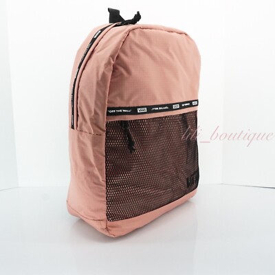 Vans Pep squad backpack rose Buy VANS Pep Squad Rose-Gold Girls Laptop/School Backpack at  main image 2