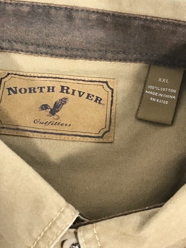 North River Hunting/Shooting Shirt with pads Size XXL 2xl Very Nice LQQK! - Picture 5 of 6