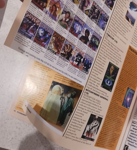 Starburst Magazine #209 Xfiles, Keanu Reeves David Duchovny Gillian Anderson - Picture 23 of 24