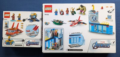 LEGO 76152 Marvel Avengers - Wrath of Loki & 76170 Iron Man vs