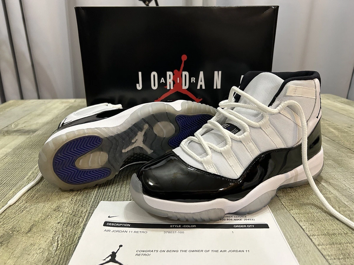 Size 10 Jordan 11 Retro High Concord 191887992639 eBay