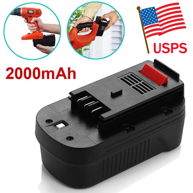 For BLACK & DECKER 18V 18 Volt Slide Style NiMH BATTERY PACK HPB18