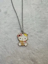 Hello Kitty Adorable Pendant Necklace Perfect For Gift Kitty Lovers New