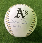 Jacob Wilson Signed Auto Baseball ROMLB Fanatics Under Wraps MLB AUTH Inscribed