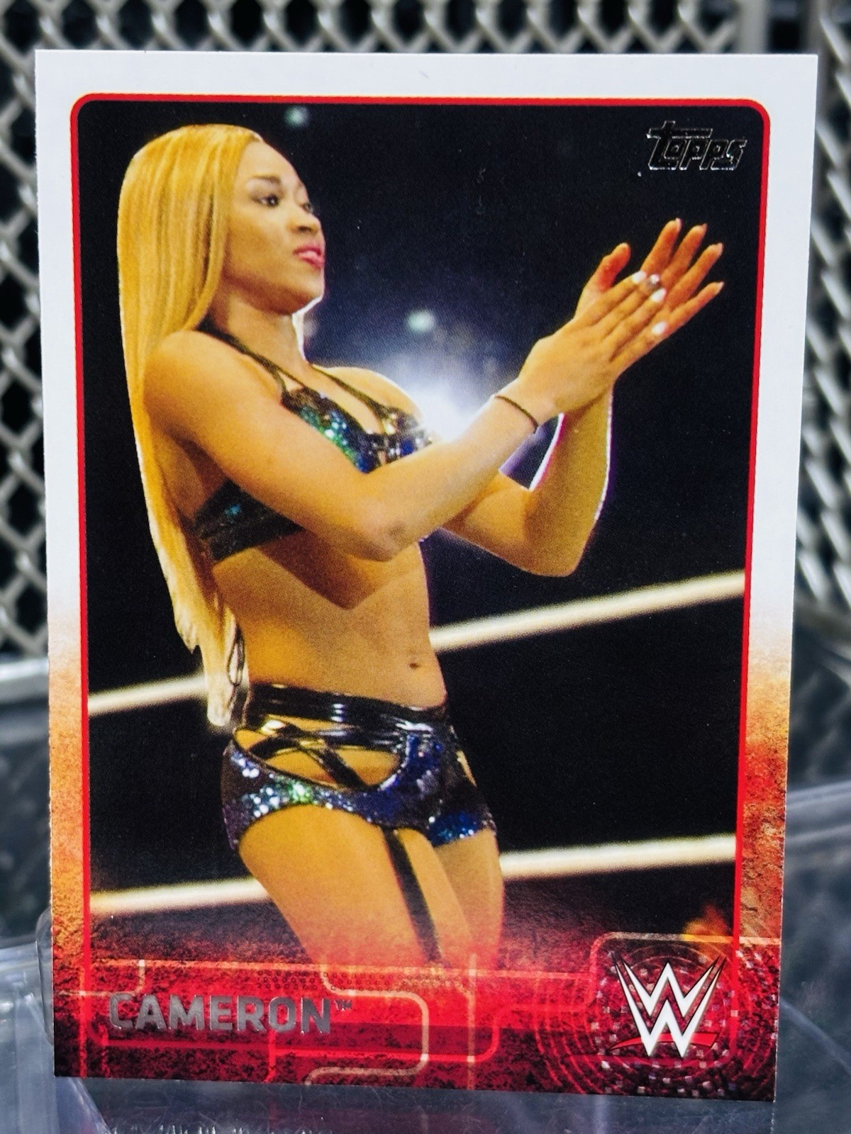 2015 Topps WWE Cameron Wrestling Card #15 Ariane Andrew Funkadactyls AEW TNA GCW