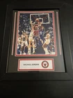Michael Jordan Signed Autographed 8x10 framed w/COA " THE SHOT"🔥🔥