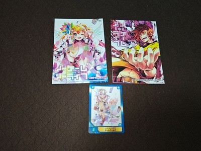 No Game No Life Volume 11 Benefit Leaflet Illustration Card
